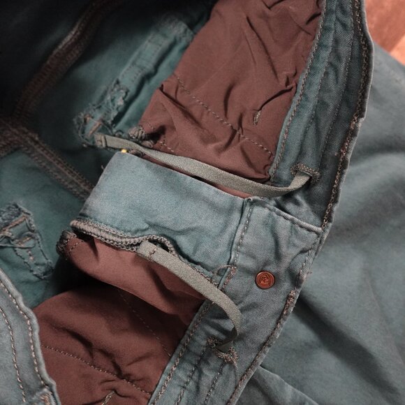 Kuhl Kultivatr Kargo Crop Pants Women’s Size 6 Everglade Teal - Picture 4 of 14